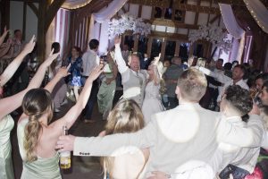 wedding party dance floor. dJ hire Sussex 